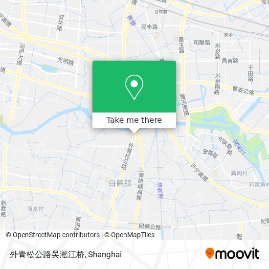 外青松公路吴淞江桥 map