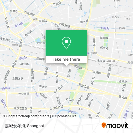 嘉城爱琴海 map