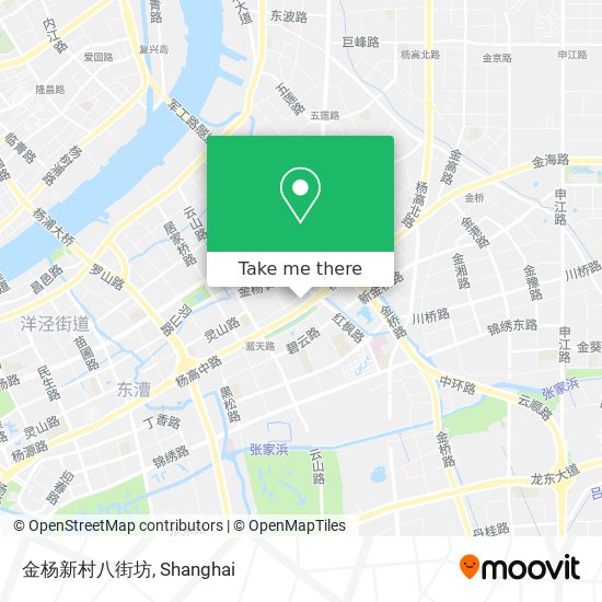 金杨新村八街坊 map