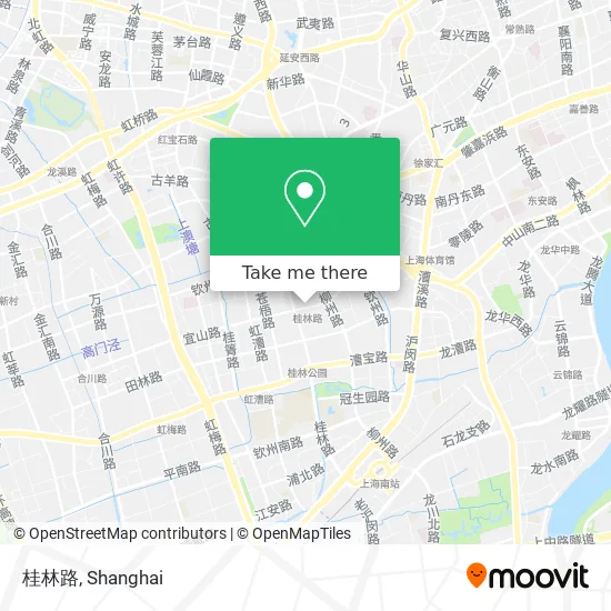 桂林路 map