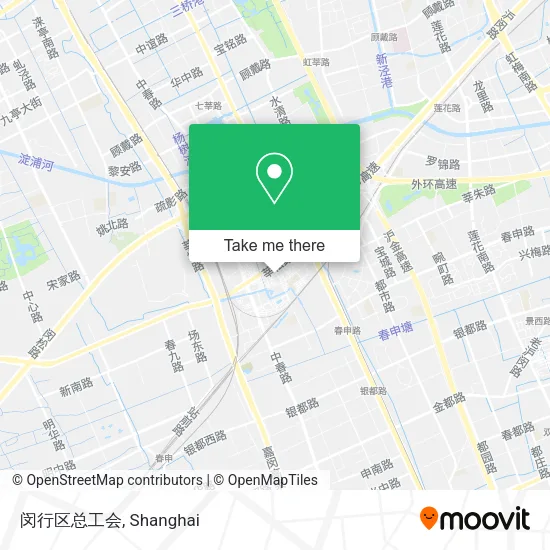 闵行区总工会 map