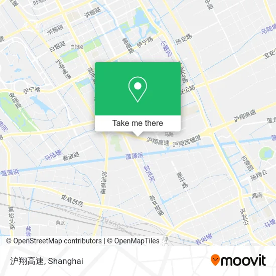 沪翔高速 map