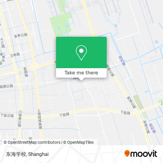 东海学校 map