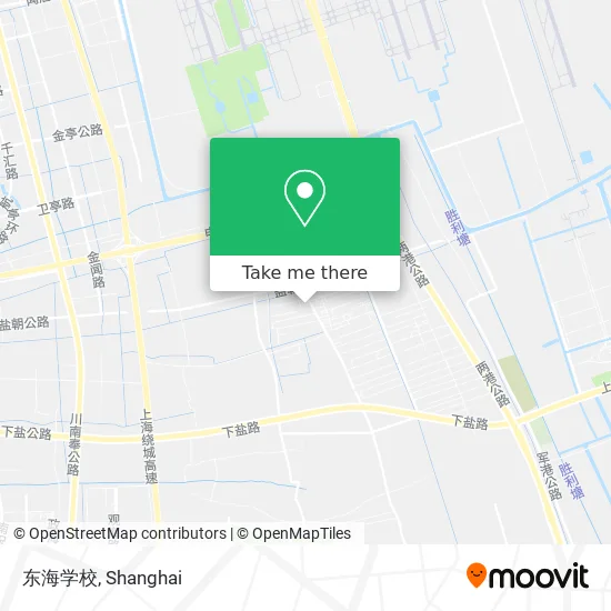 东海学校 map