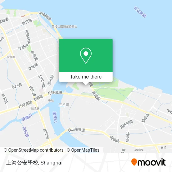 上海公安學校 map