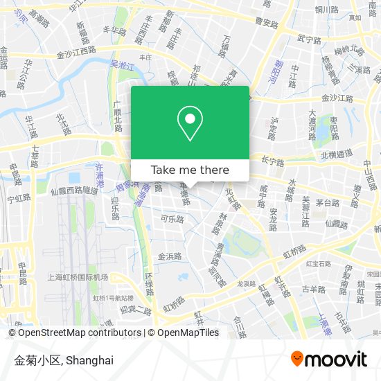 金菊小区 map