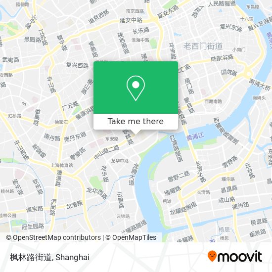 枫林路街道 map