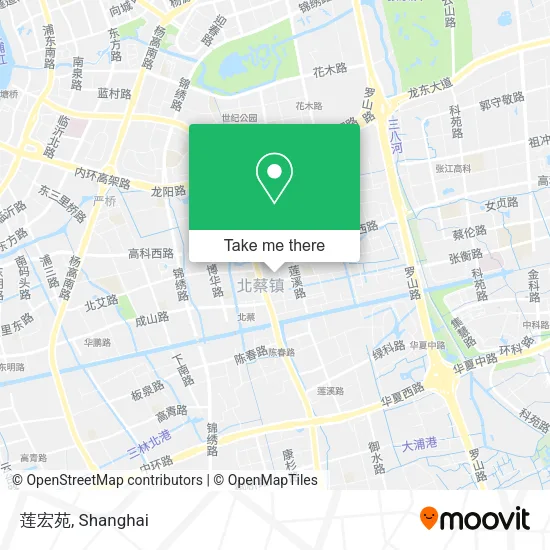 莲宏苑 map