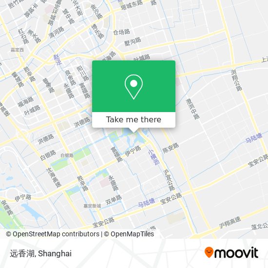 远香湖 map