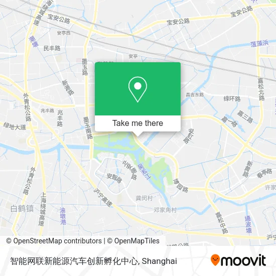 智能网联新能源汽车创新孵化中心 map