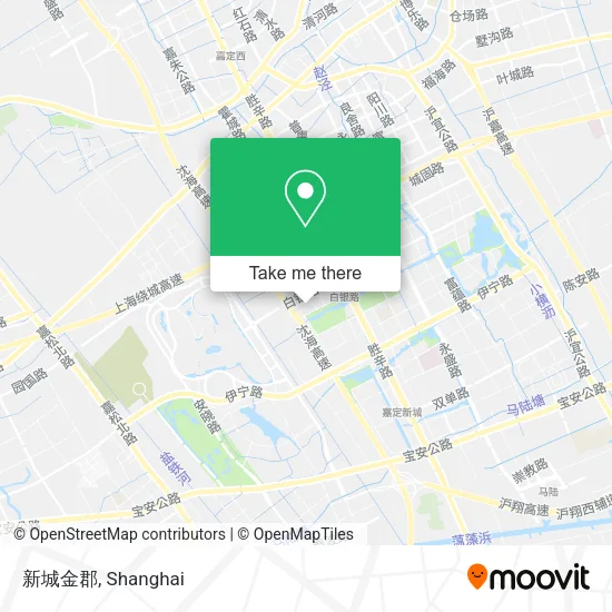 新城金郡 map