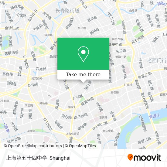 上海第五十四中学 map
