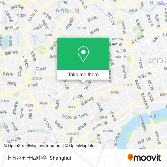 上海第五十四中学 map