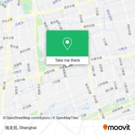瀚龙苑 map