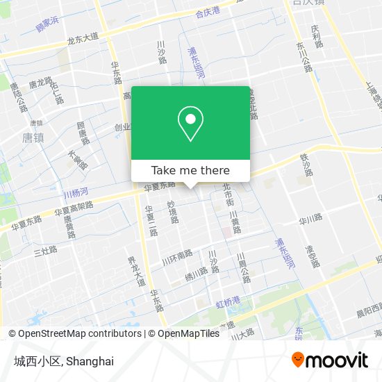 城西小区 map