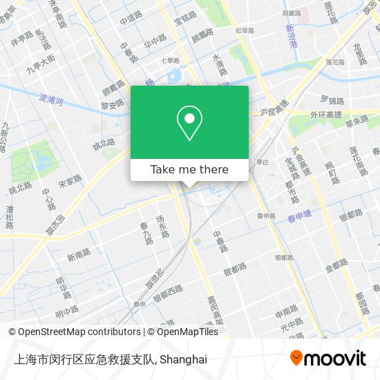 上海市闵行区应急救援支队 map