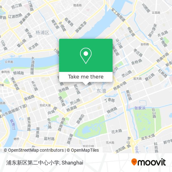 浦东新区第二中心小学 map