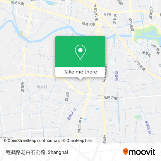 程鹤路老白石公路 map