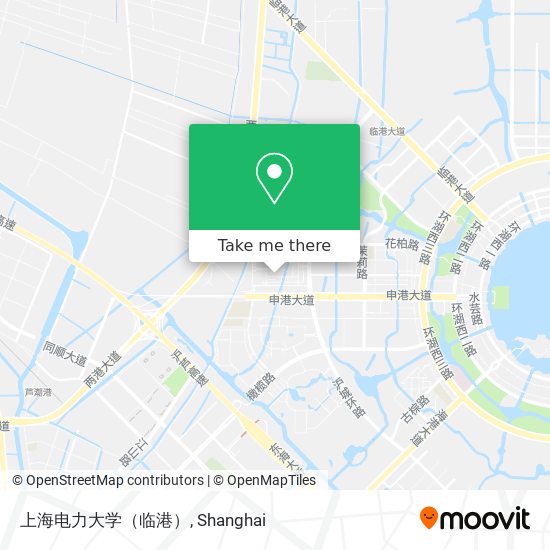 上海电力大学（临港） map
