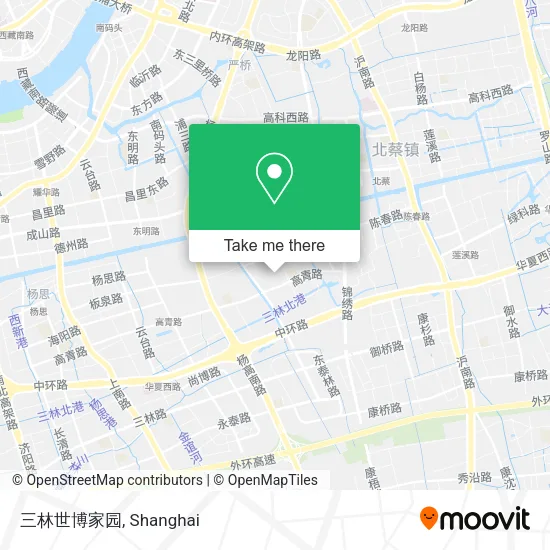 三林世博家园 map
