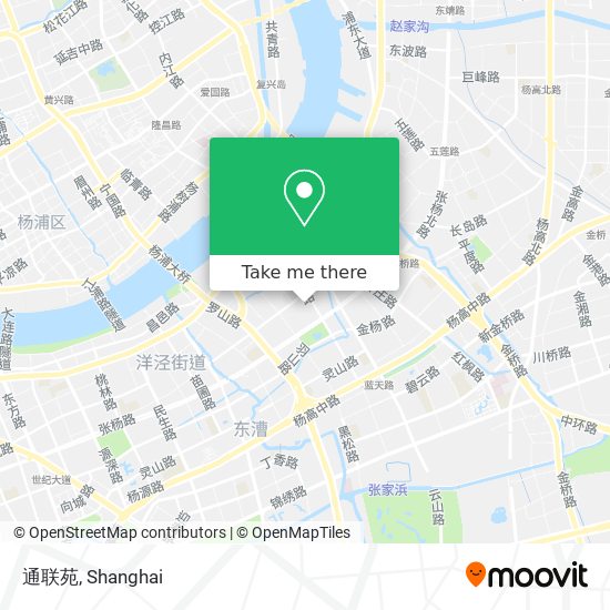 通联苑 map