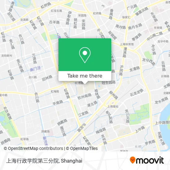 上海行政学院第三分院 map