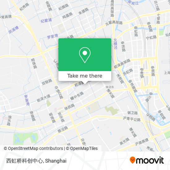 西虹桥科创中心 map