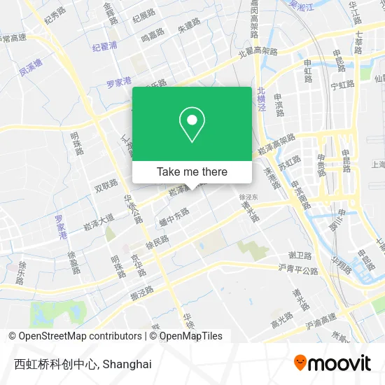 西虹桥科创中心 map