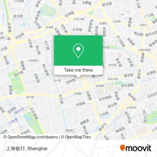 上海银行 map