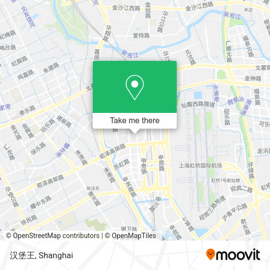 汉堡王 map