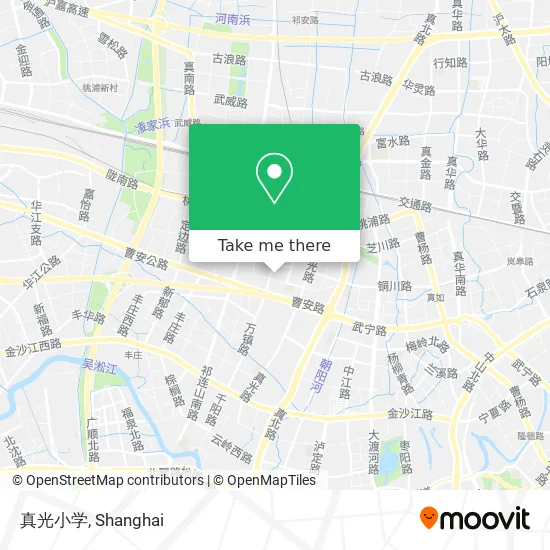 真光小学 map