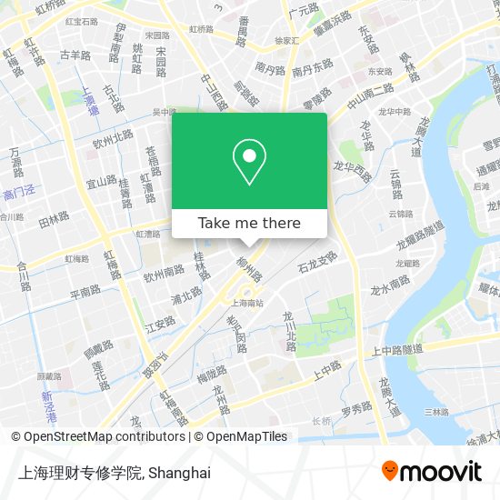 上海理财专修学院 map