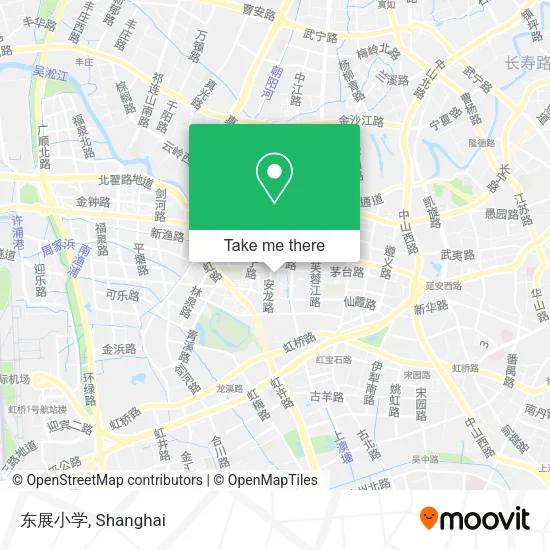 东展小学 map