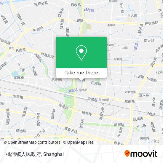 桃浦镇人民政府 map