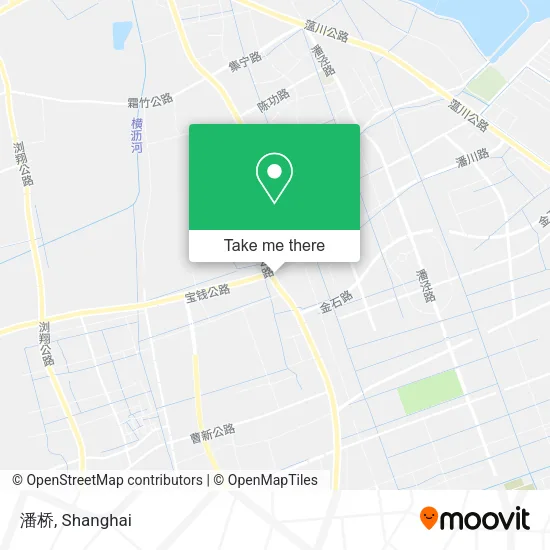 潘桥 map