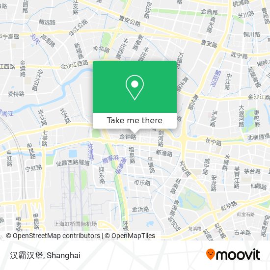汉霸汉堡 map