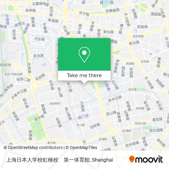 上海日本人学校虹橋校　第一体育館 map