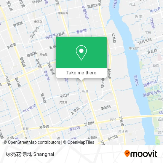 绿亮花博园 map