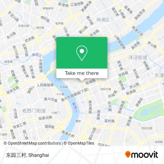 东园三村 map