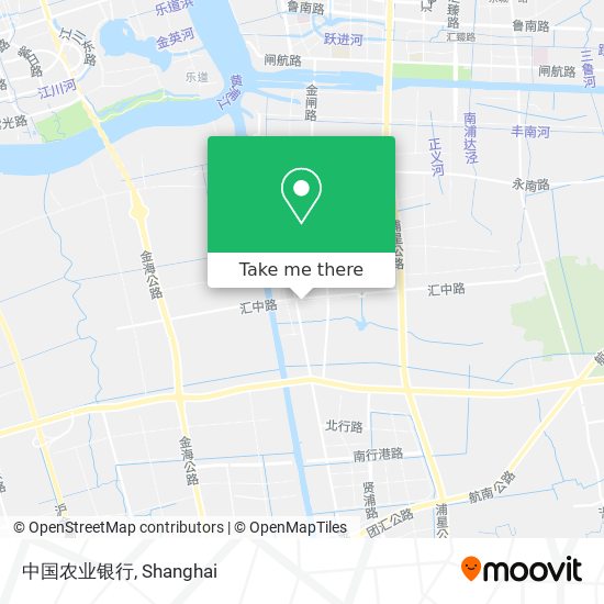 中国农业银行 map