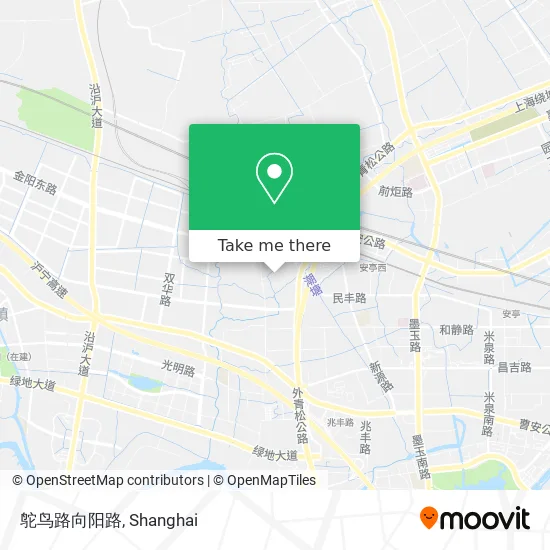 鸵鸟路向阳路 map