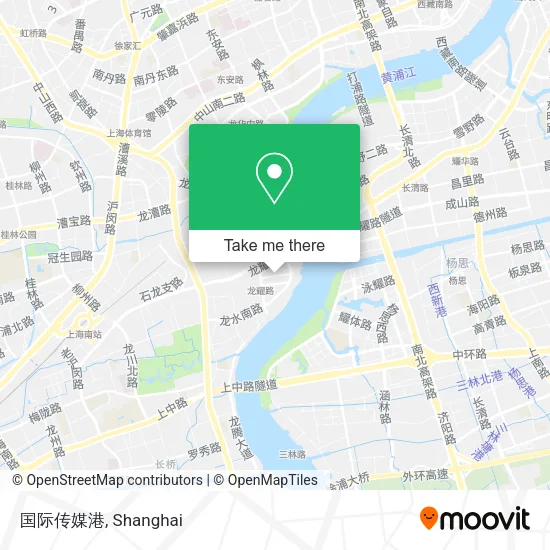 国际传媒港 map