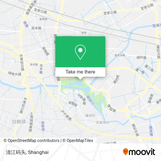 清江码头 map
