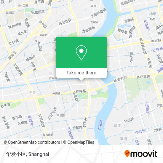 华发小区 map