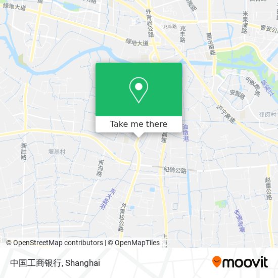 中国工商银行 map