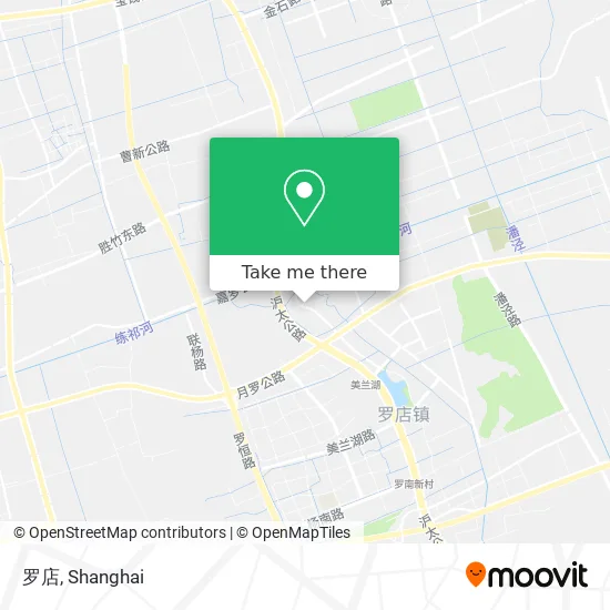 罗店 map