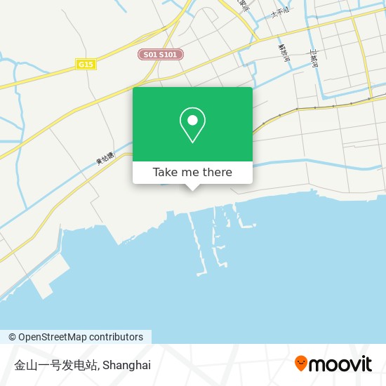 金山一号发电站 map