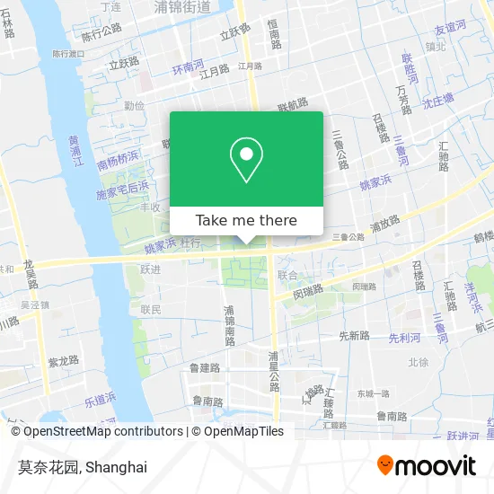 莫奈花园 map