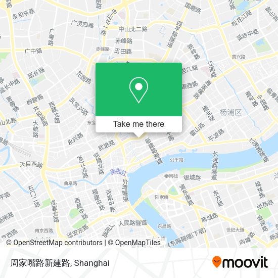 周家嘴路新建路 map