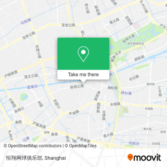 恒翔网球俱乐部 map